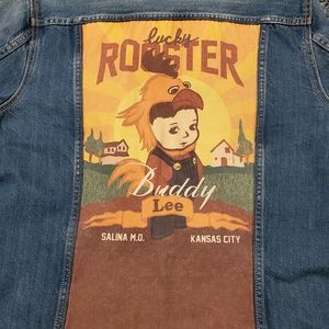 LEE Jeans jacket XL Buddy Lee (Lucky Rooster) **RARE**